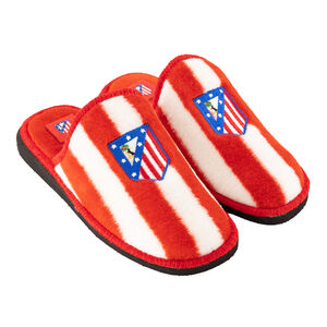 Red and White House Slippers Adult